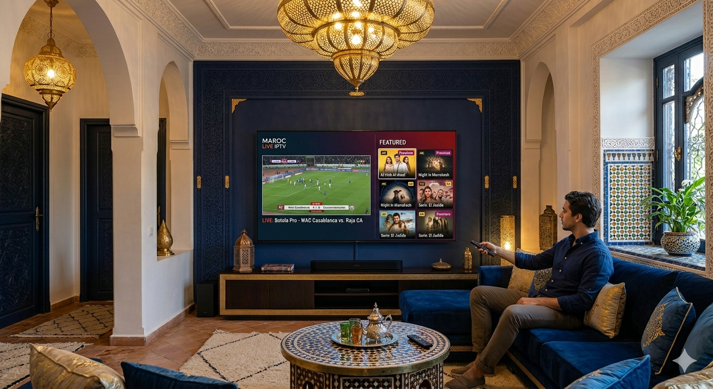 Configuration IPTV Maroc sur Android TV et Smart TV en 2026