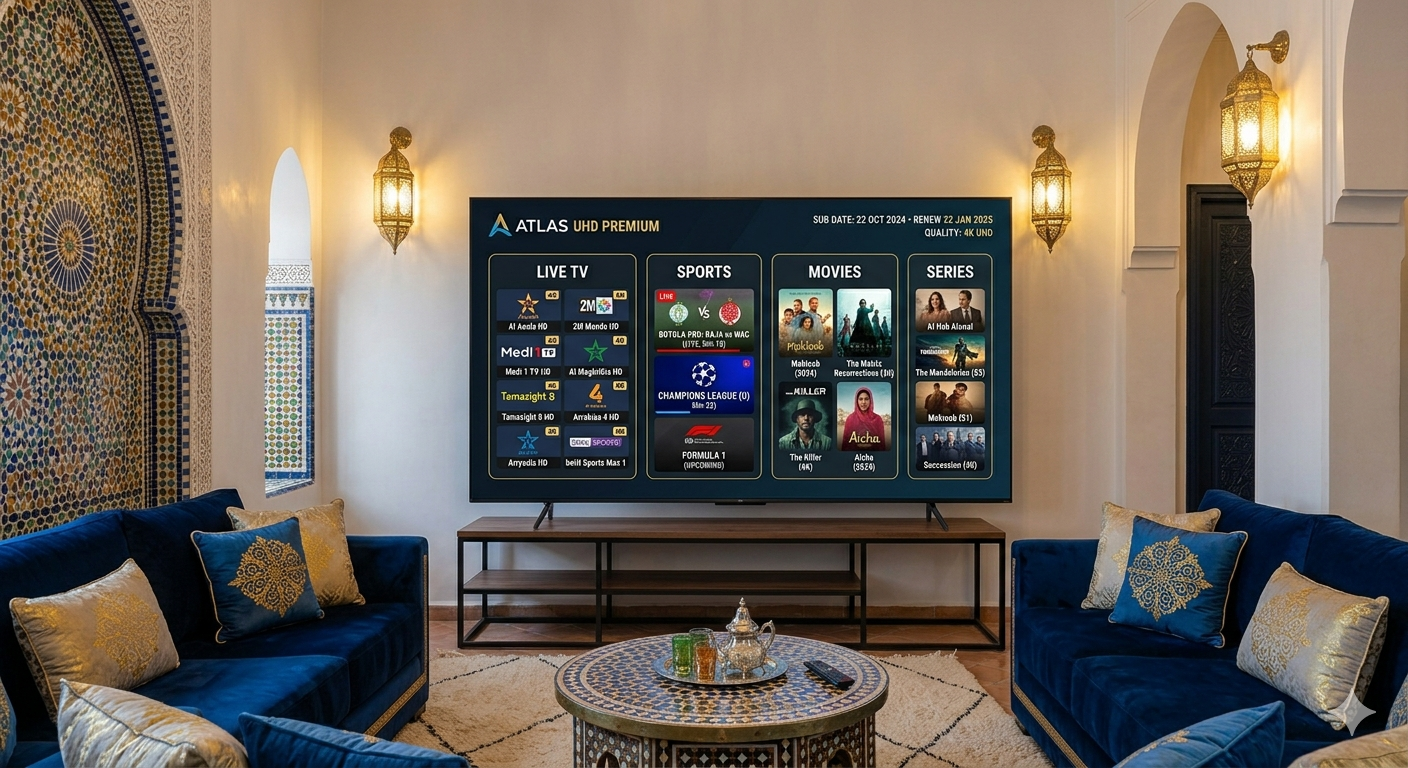 Meilleur IPTV Maroc 2026 : qualite, VOD et chaines en direct